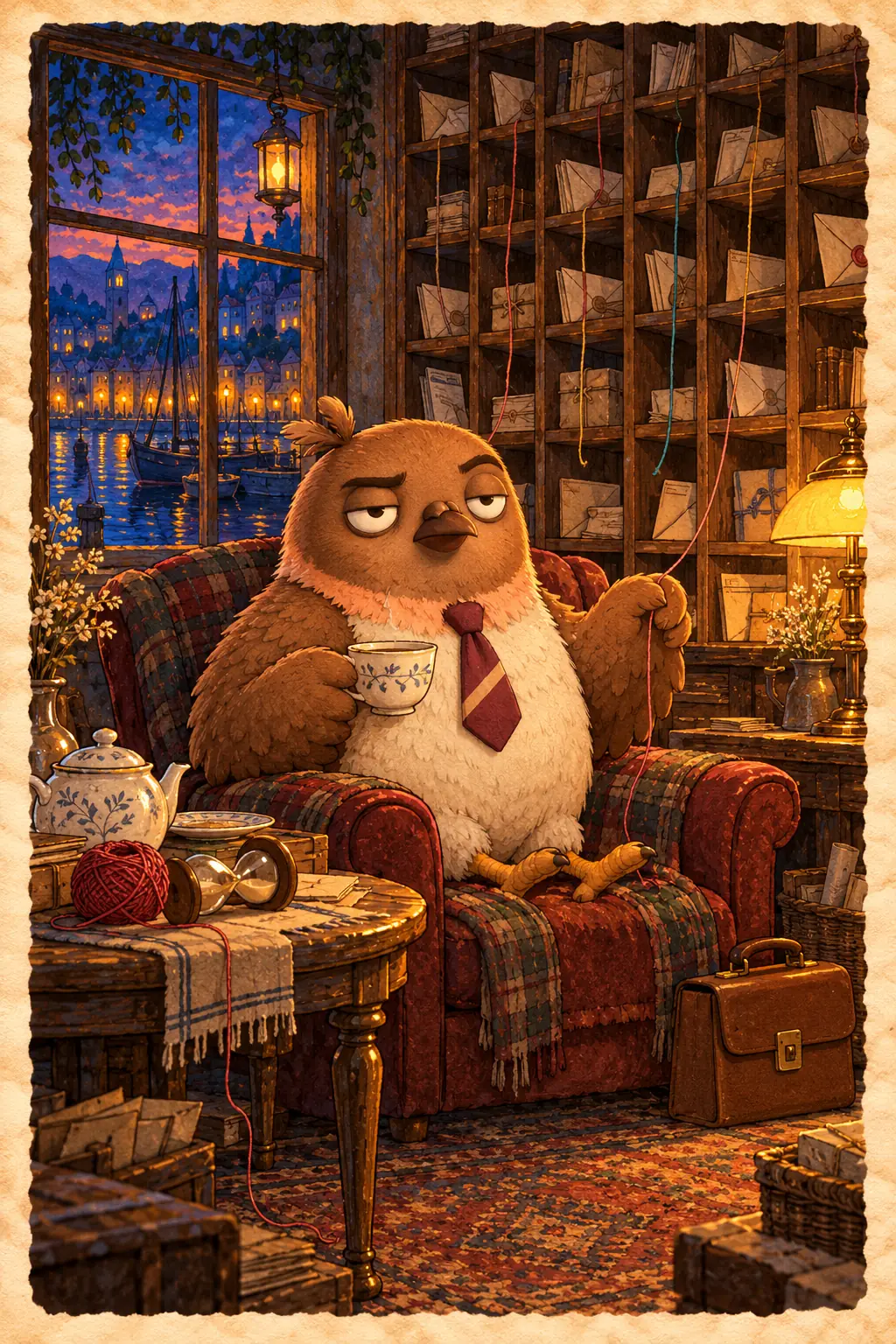 Storybook picture for the notice A Waiting Thread Is Not a Debt.