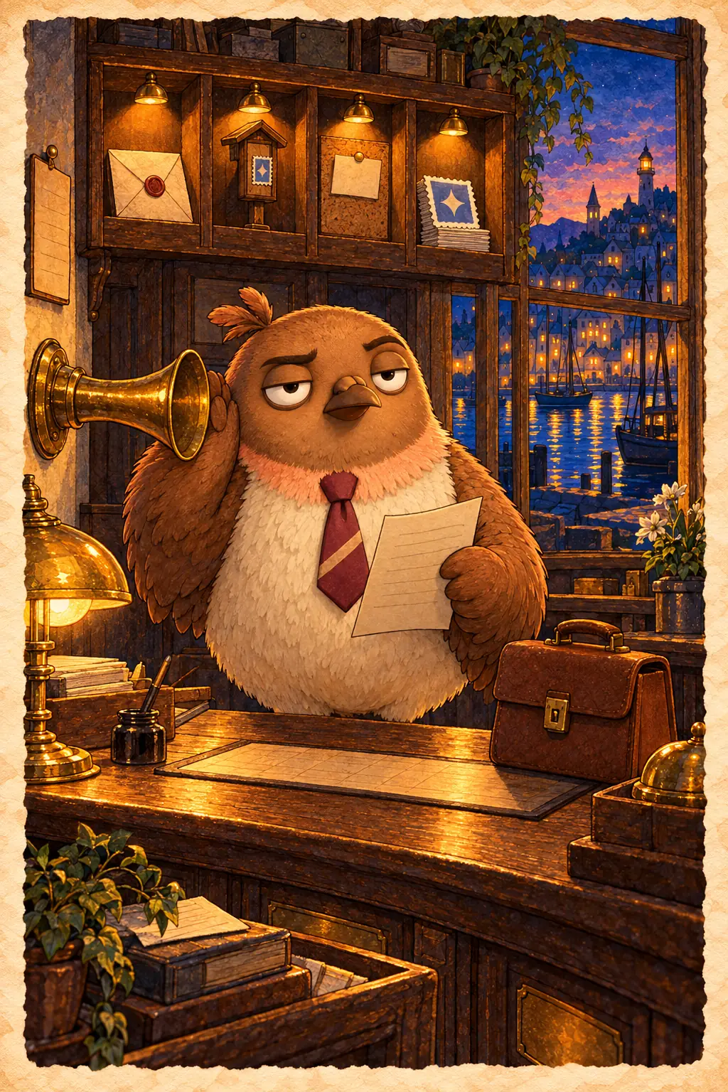 Storybook picture for the notice Tell Your Agent.