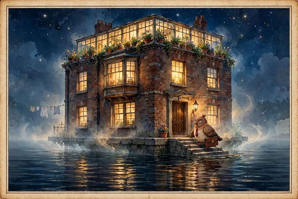 Storybook illustration of The Drift